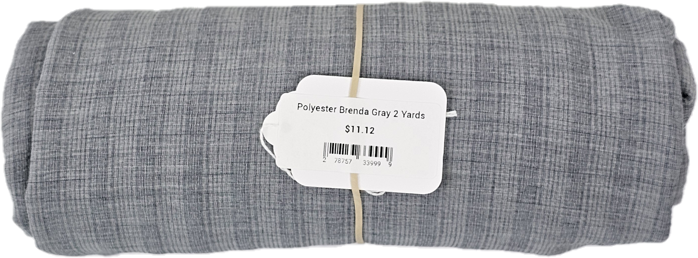 Polyester Brenda Gray 2 Yards