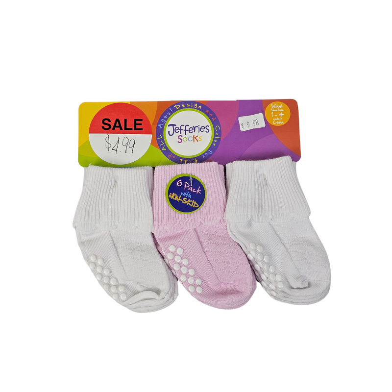 Jefferies Assorted Socks Shoe Size 1-4