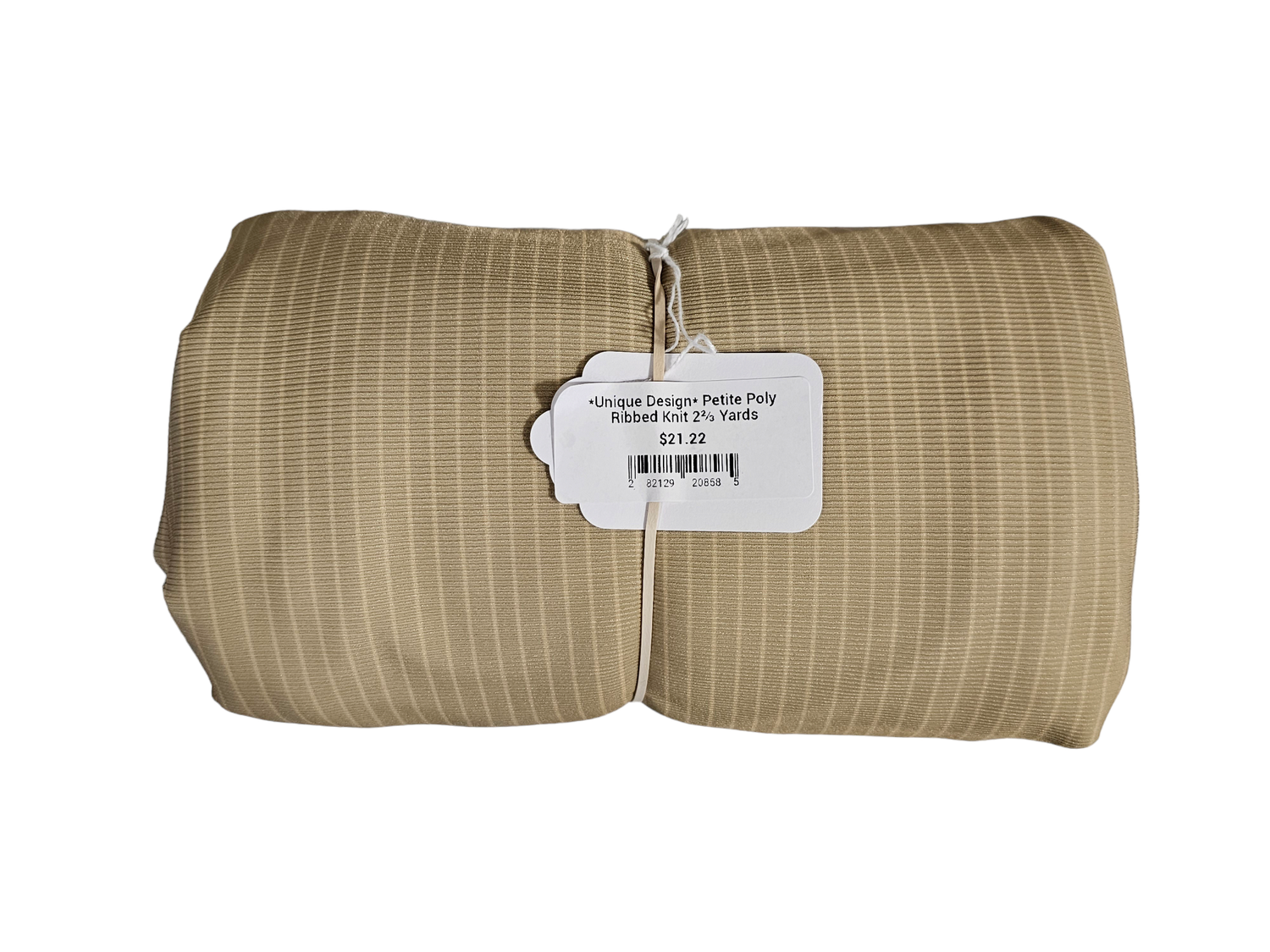 *Unique Design* Petite Poly Ribbed Knit 2⅔ Yards
