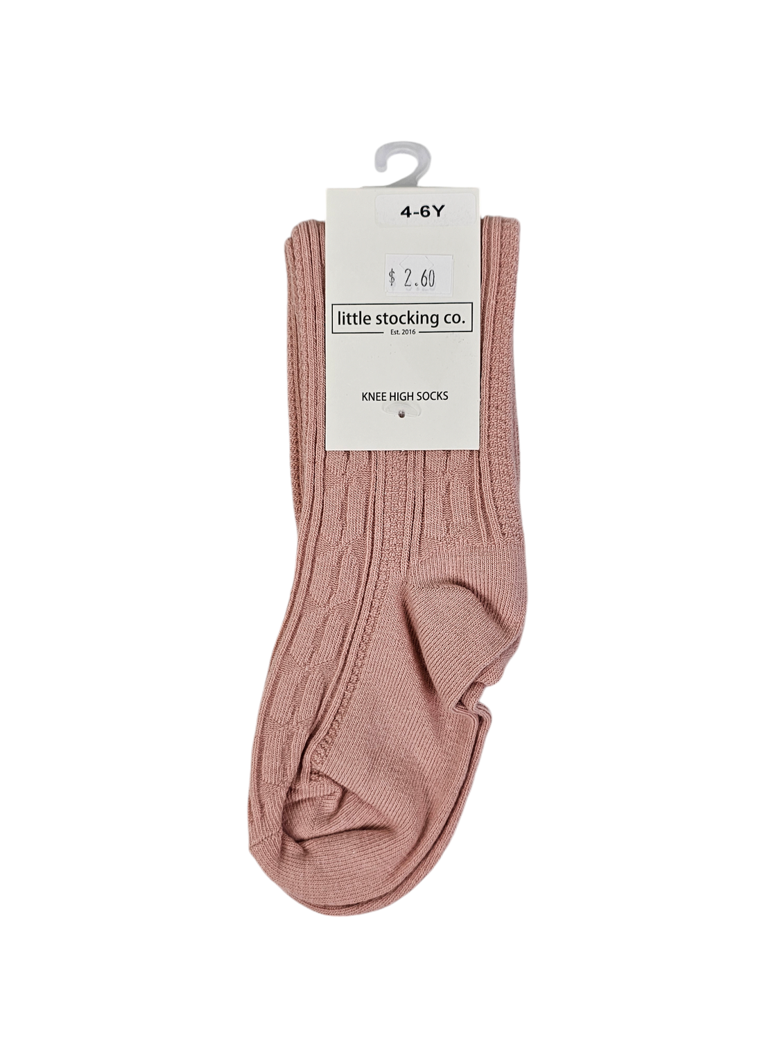 4-6 Yr. Pink Socks