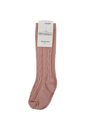 1.5-3 Yr. Pink Socks