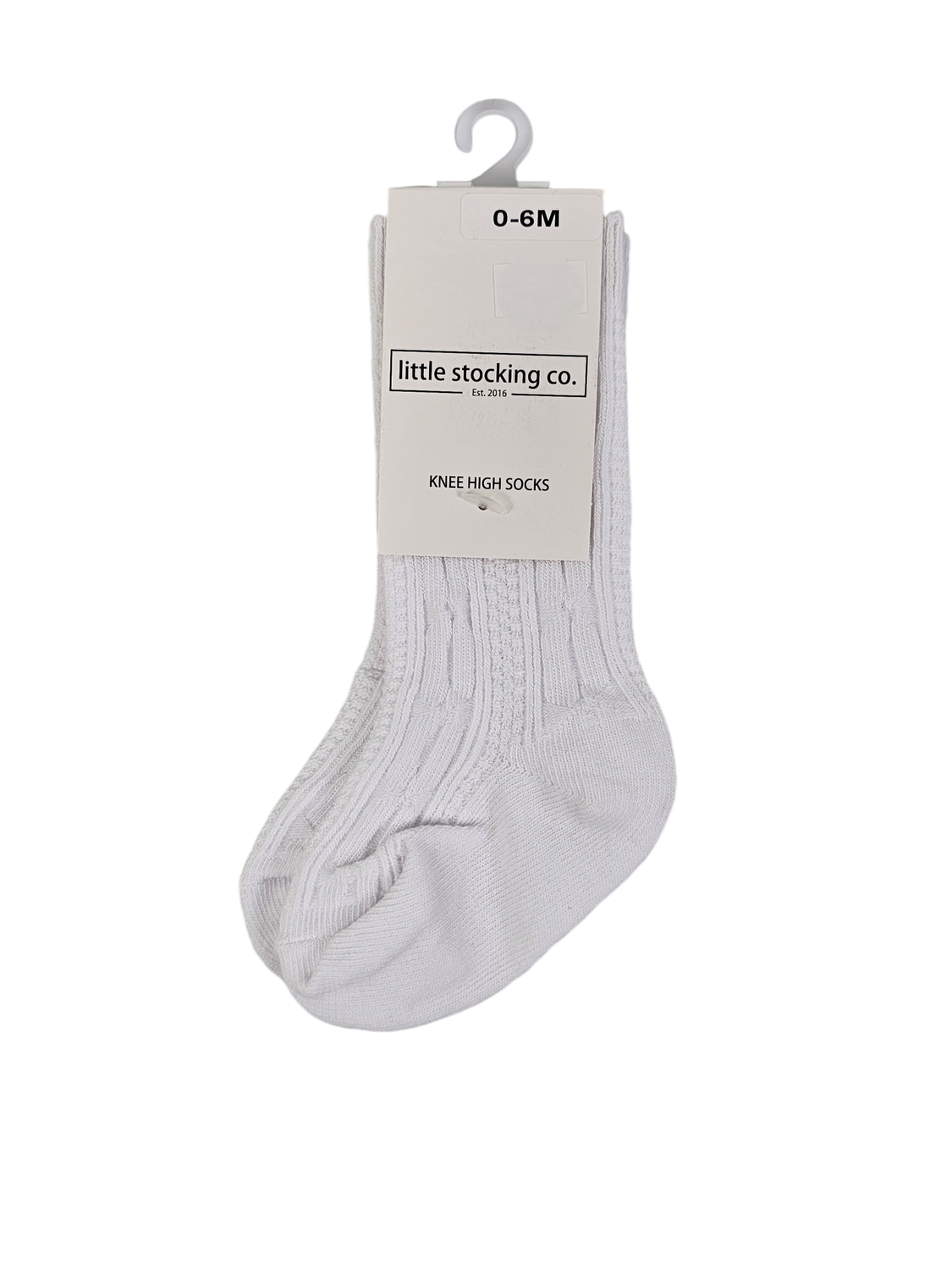0-6 Mo. White Socks