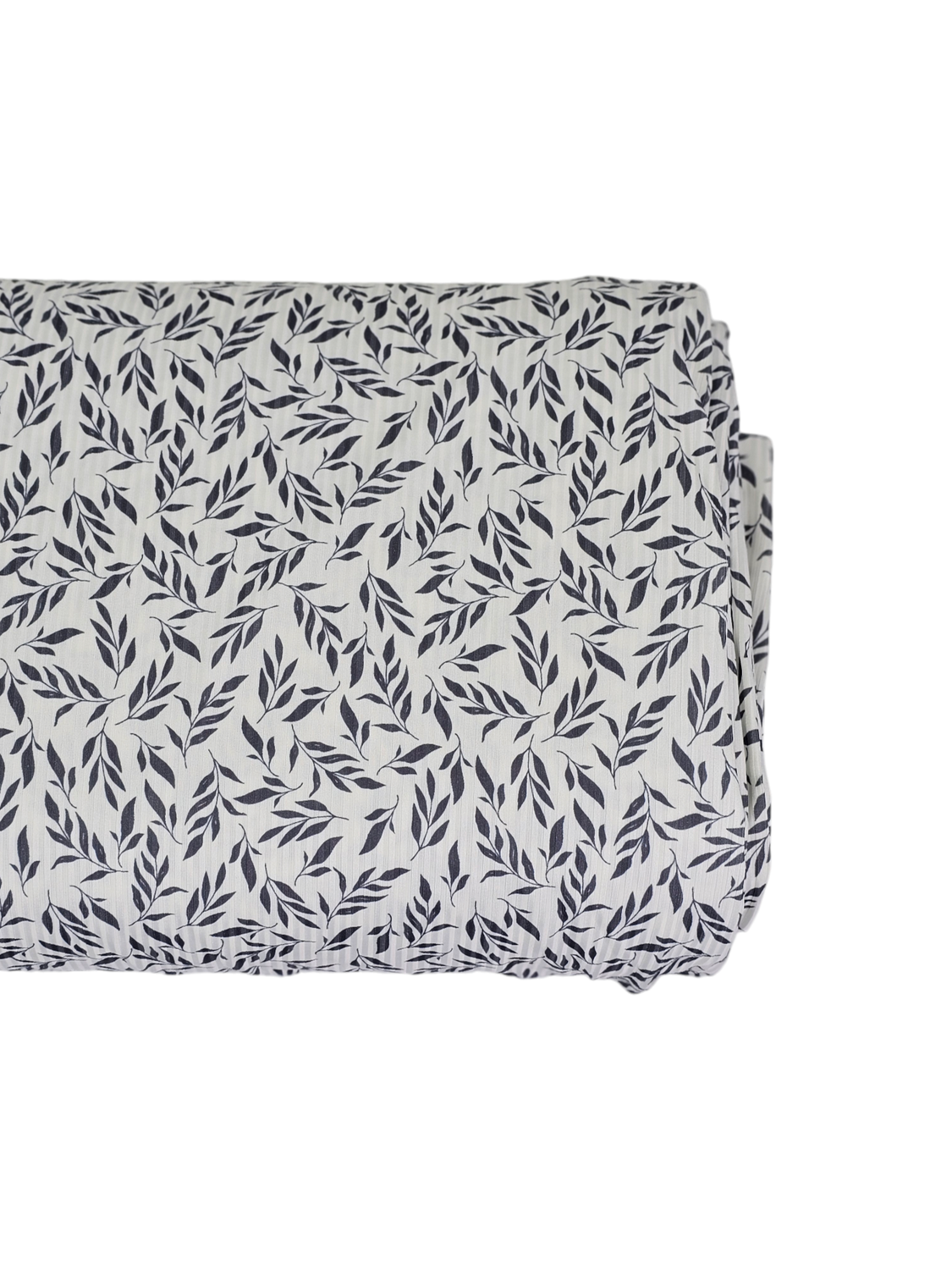 *Unique Design* Mini Poly Ribbed Knit Foliage Spread Stone