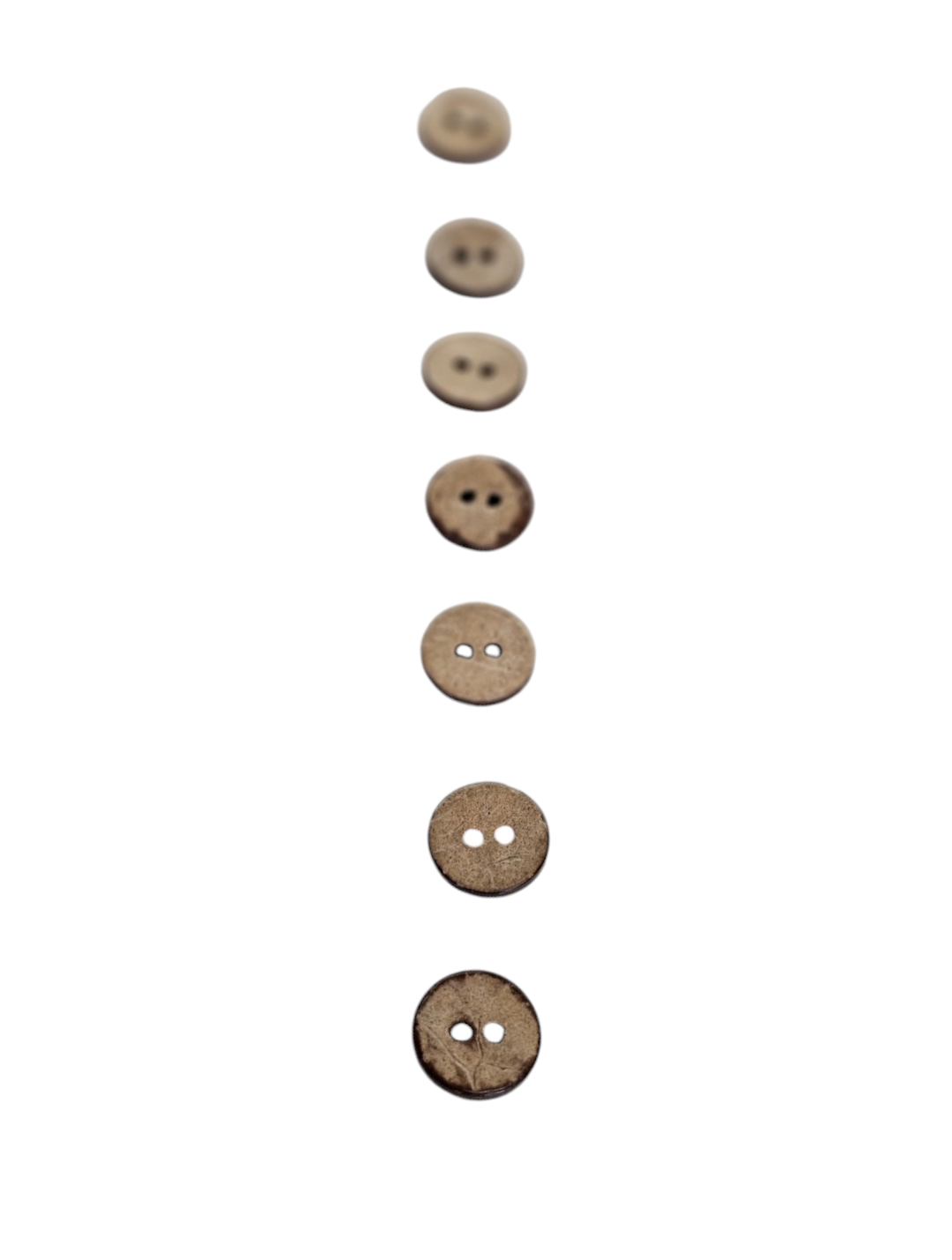 Brown Wooden Buttons 12mm