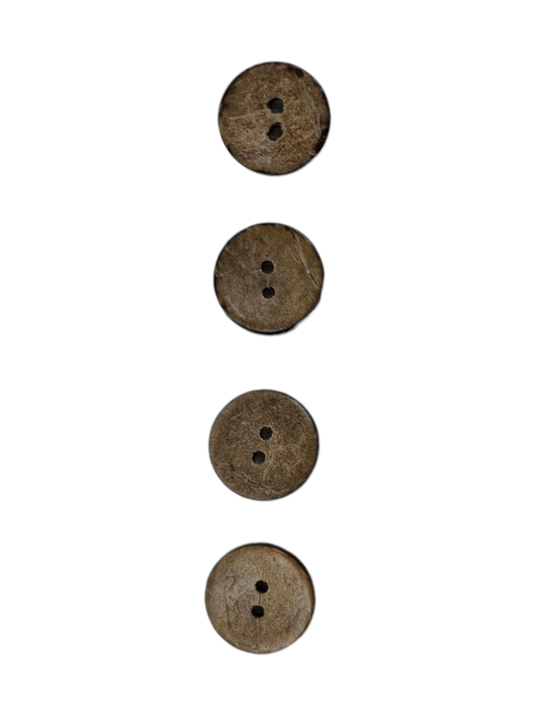 Brown Wooden Buttons 18mm