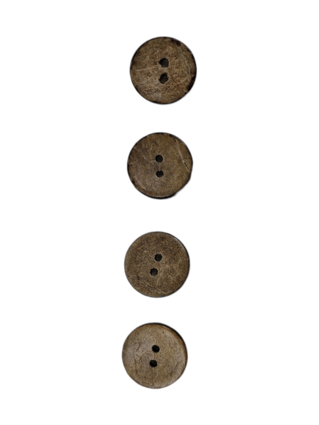 Brown Wooden Buttons 18mm