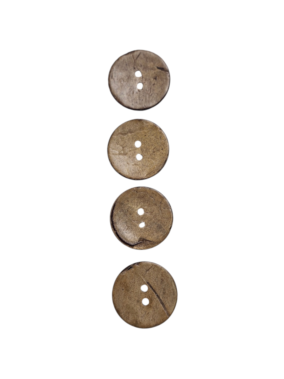 Wooden Brown Buttons 23mm