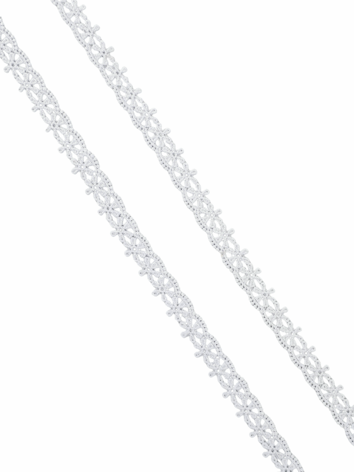 White ⅝&quot; Venise Lace