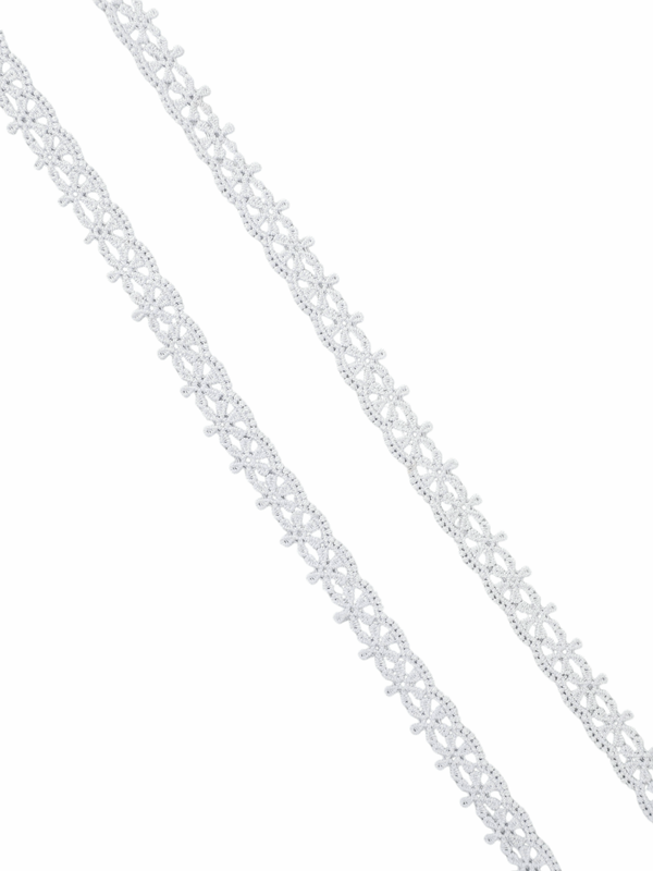 White ⅝&quot; Venise Lace