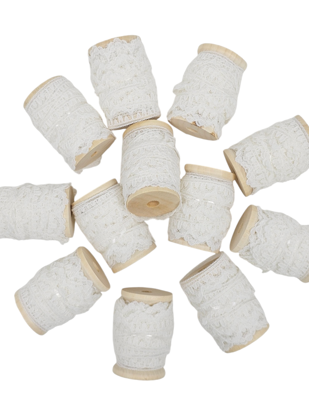 White Spool of Lace  ½&quot; x 4 yds.