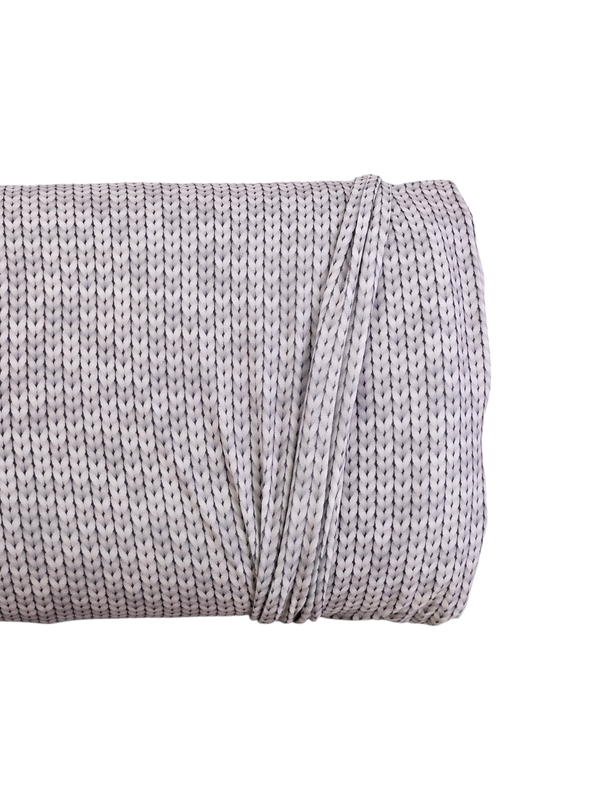 *Unique Design* Doubled Brushed Knitted Gray
