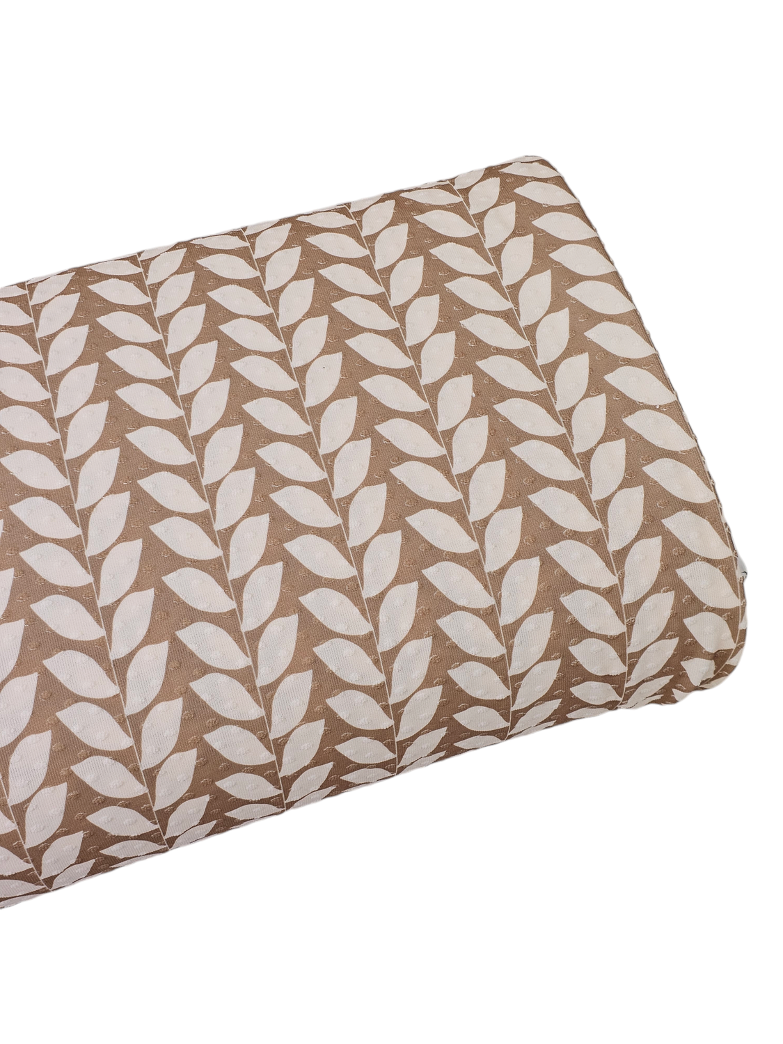 *Unique Design* Swiss Dot Knit Tan Vines