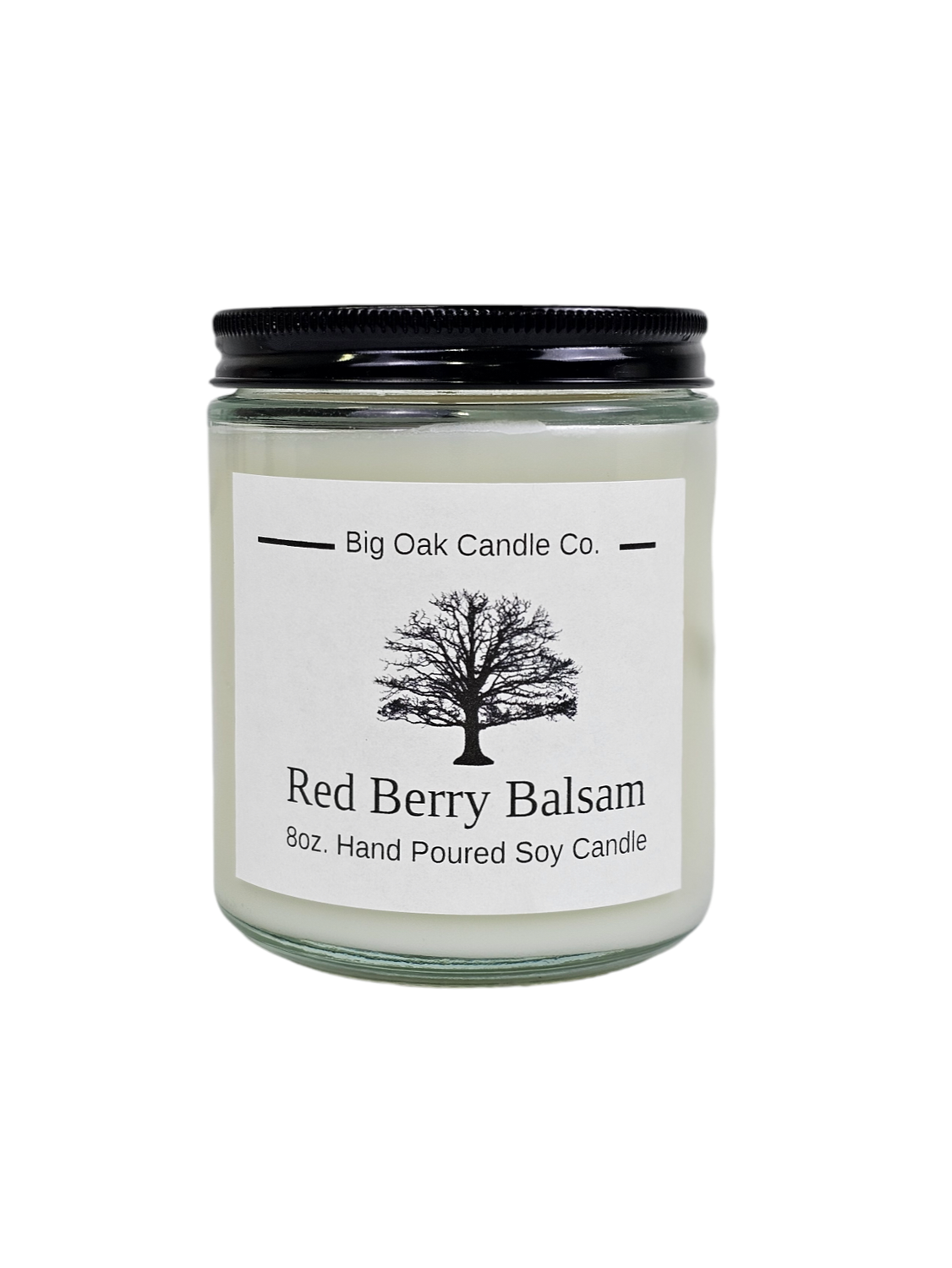 Red Berry Balsam 8 oz. Soy Candle