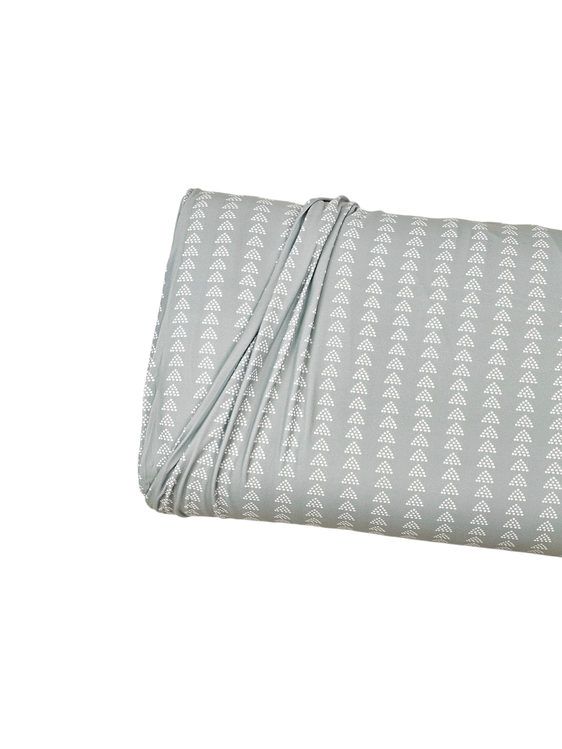 *Unique Design* Double Brushed Poly Dotted Arrows Seafoam