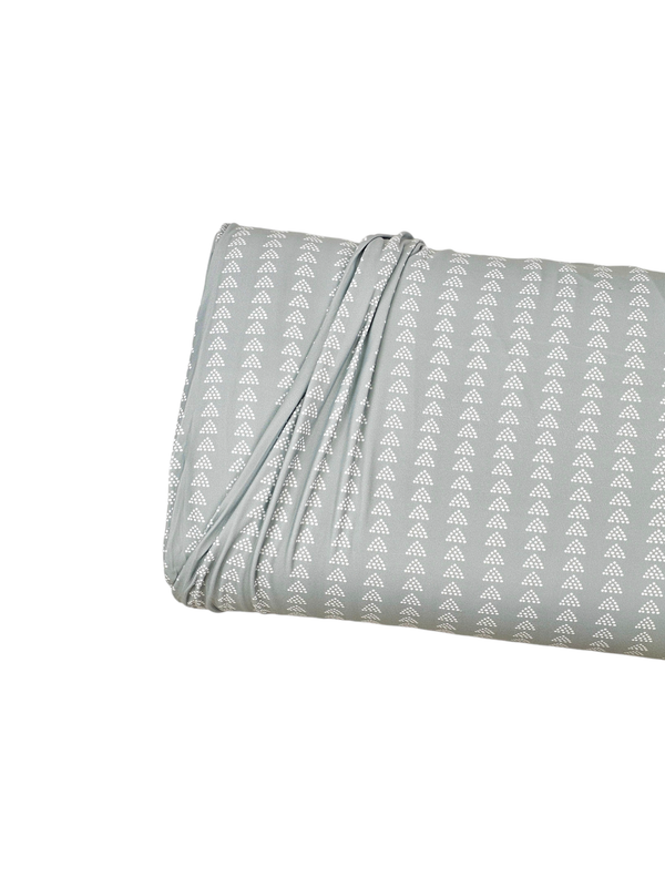 *Unique Design* Double Brushed Poly Dotted Arrows Seafoam