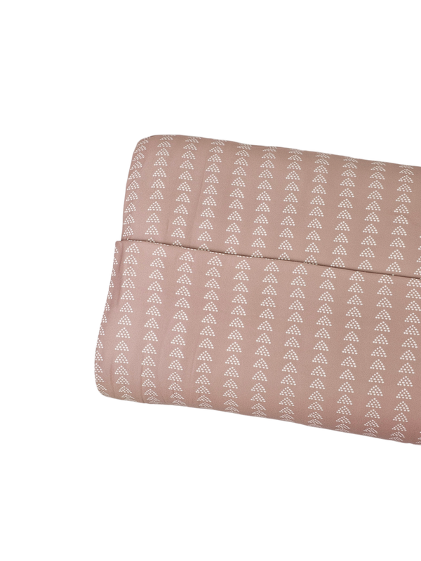 *Unique Design* Double Brushed Poly Dotted Arrows Mauve