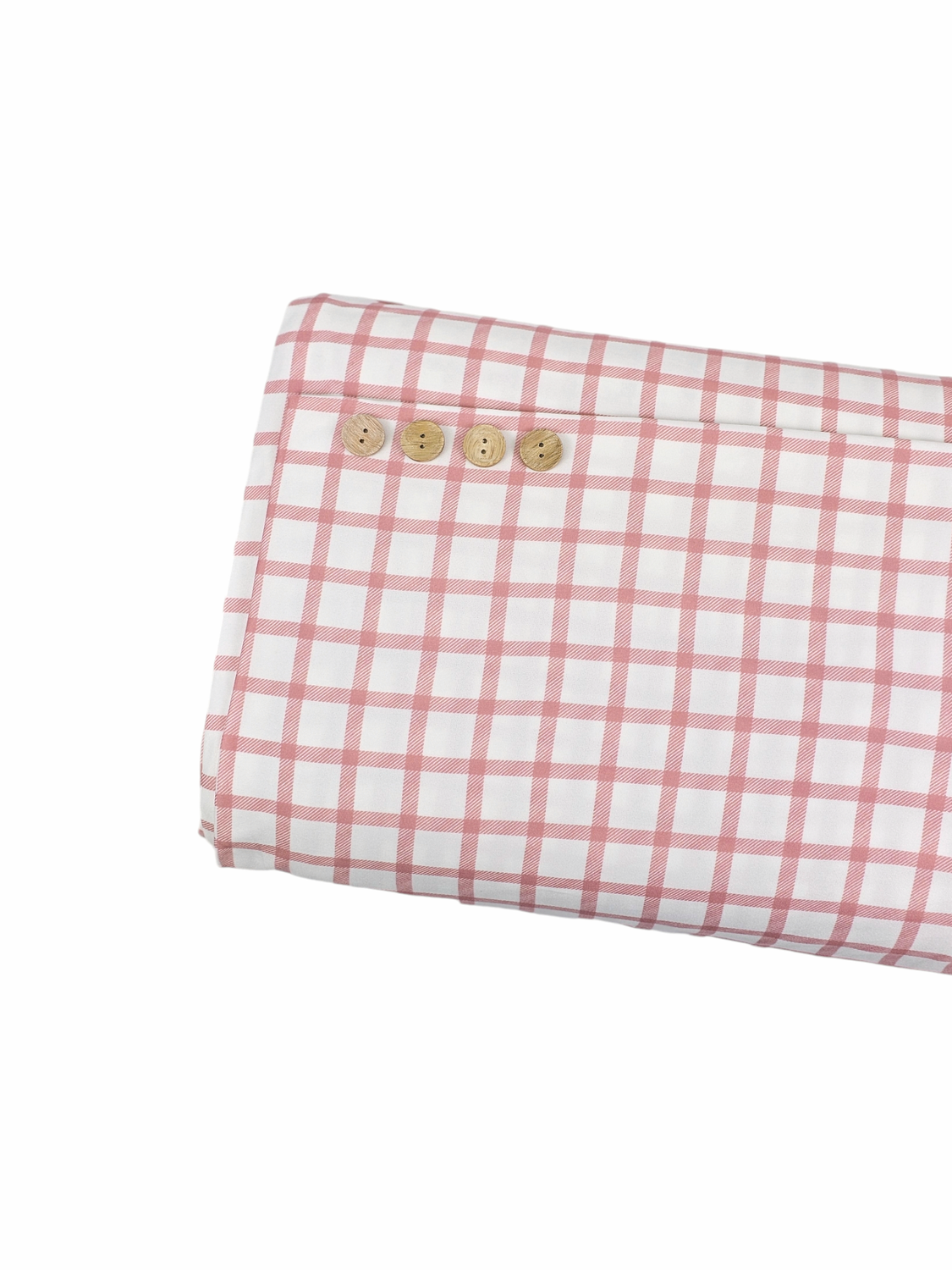 * Unique Design * Double Brushed Poly Plaid Rose