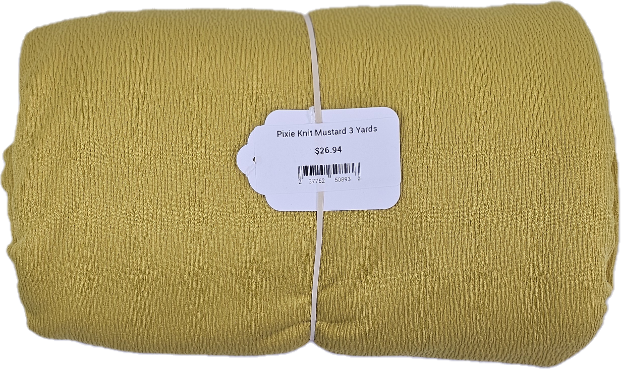 Pixie Knit Mustard 3 Yards