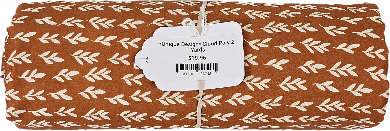 *Unique Design* Cloud Poly 2 Yards