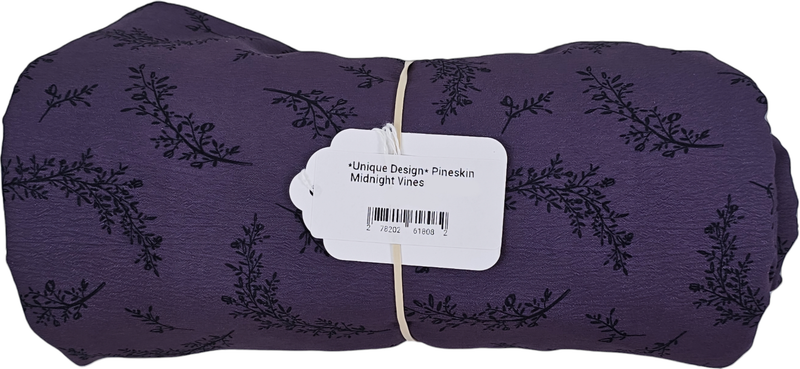 *Unique Design* Pineskin Midnight Vines 2⅜ Yards