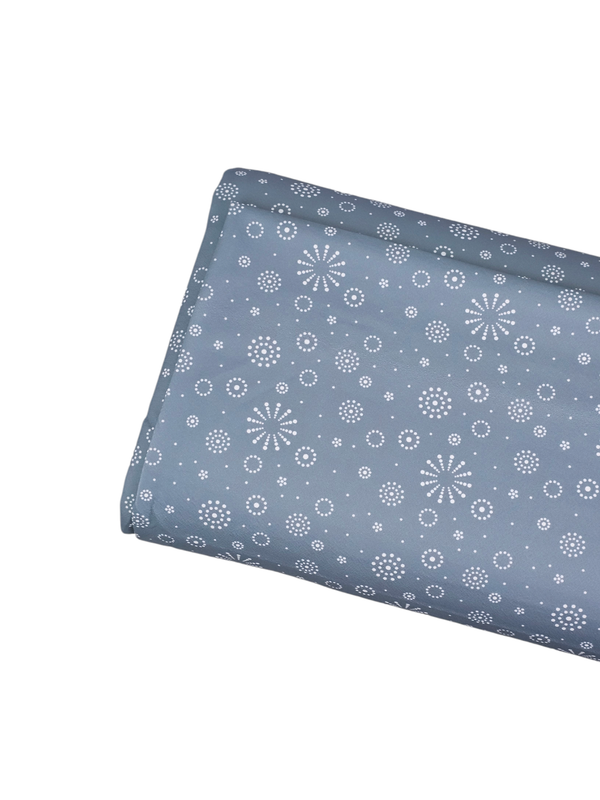 *Unique Design* Liverpool Snowflake Symphony Slate Blue
