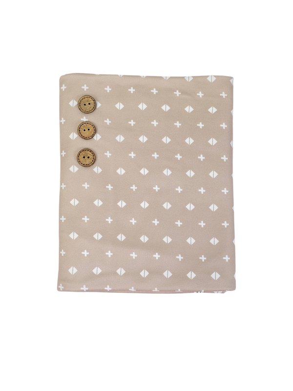 Double Brushed Poly Simple Boho Tan