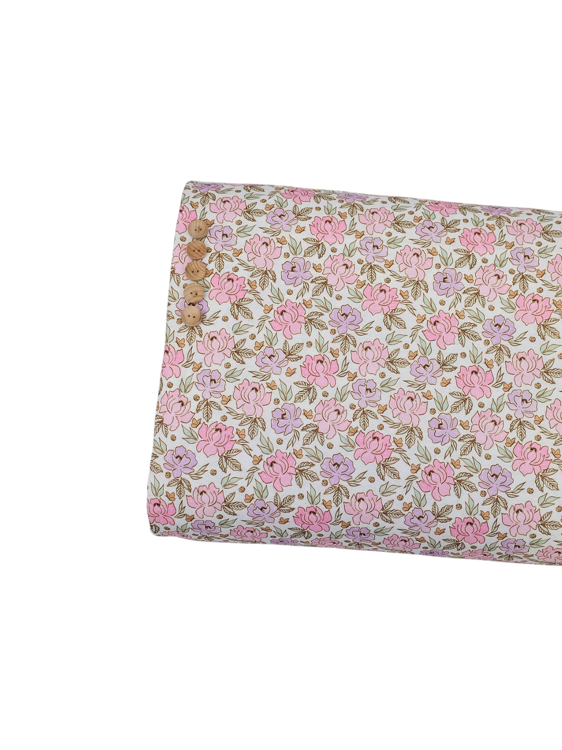 French Terry Pink &amp; Lavender Rose Hues