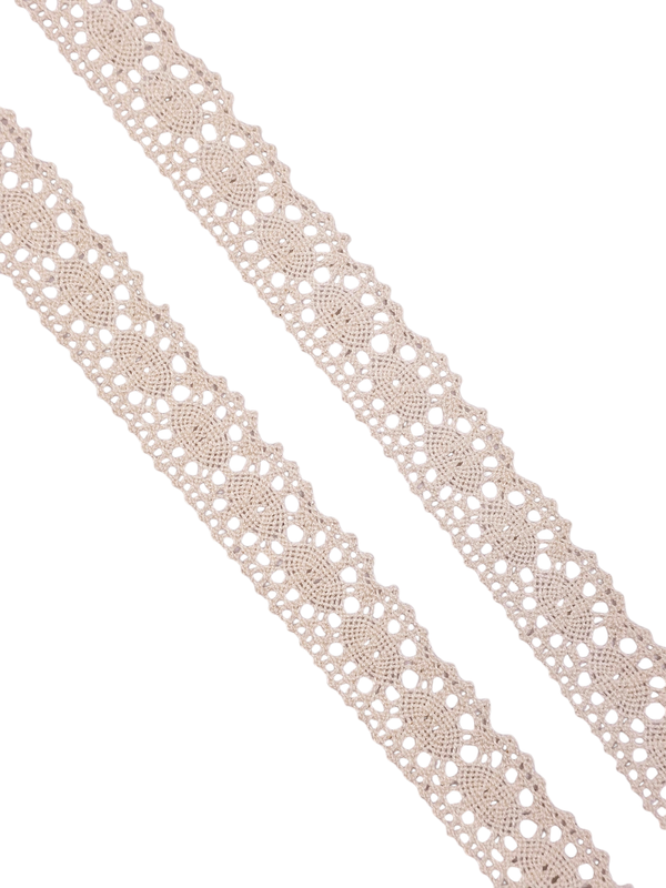1¼&quot; Natural Cotton Cluny Lace