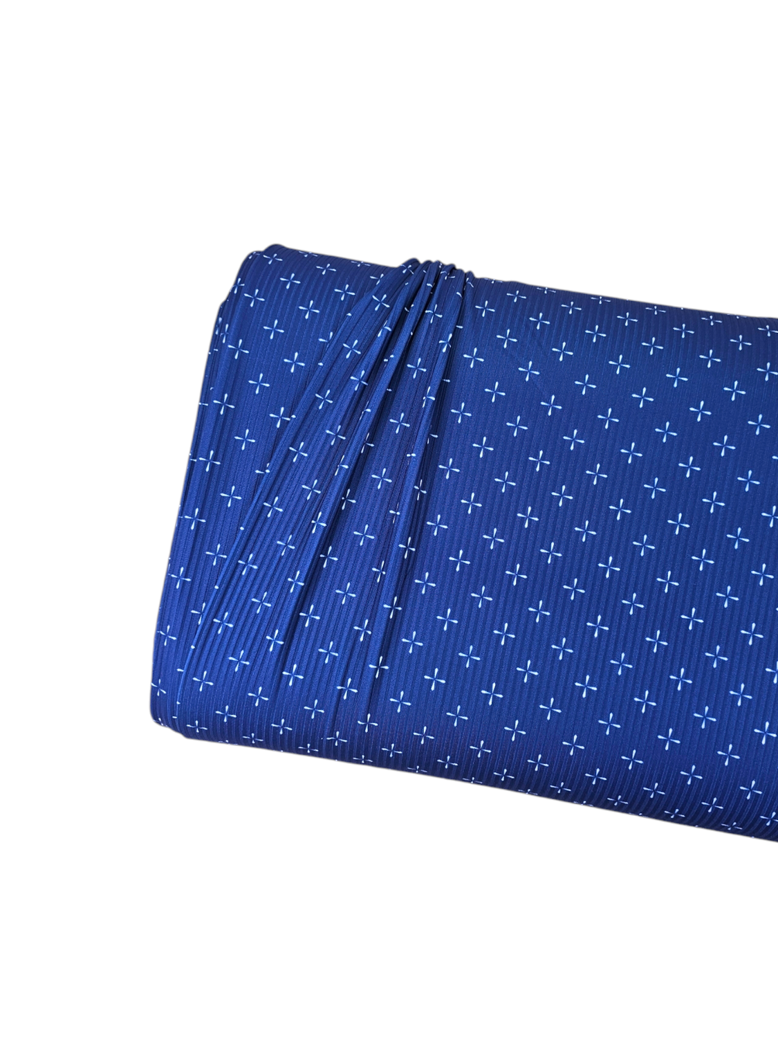 Mini Poly Ribbed Knit Mini Sketch Deep Denim