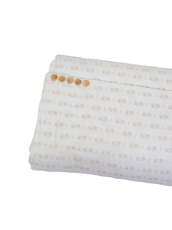 Cotton Gauze Boho Tan Arrowscape