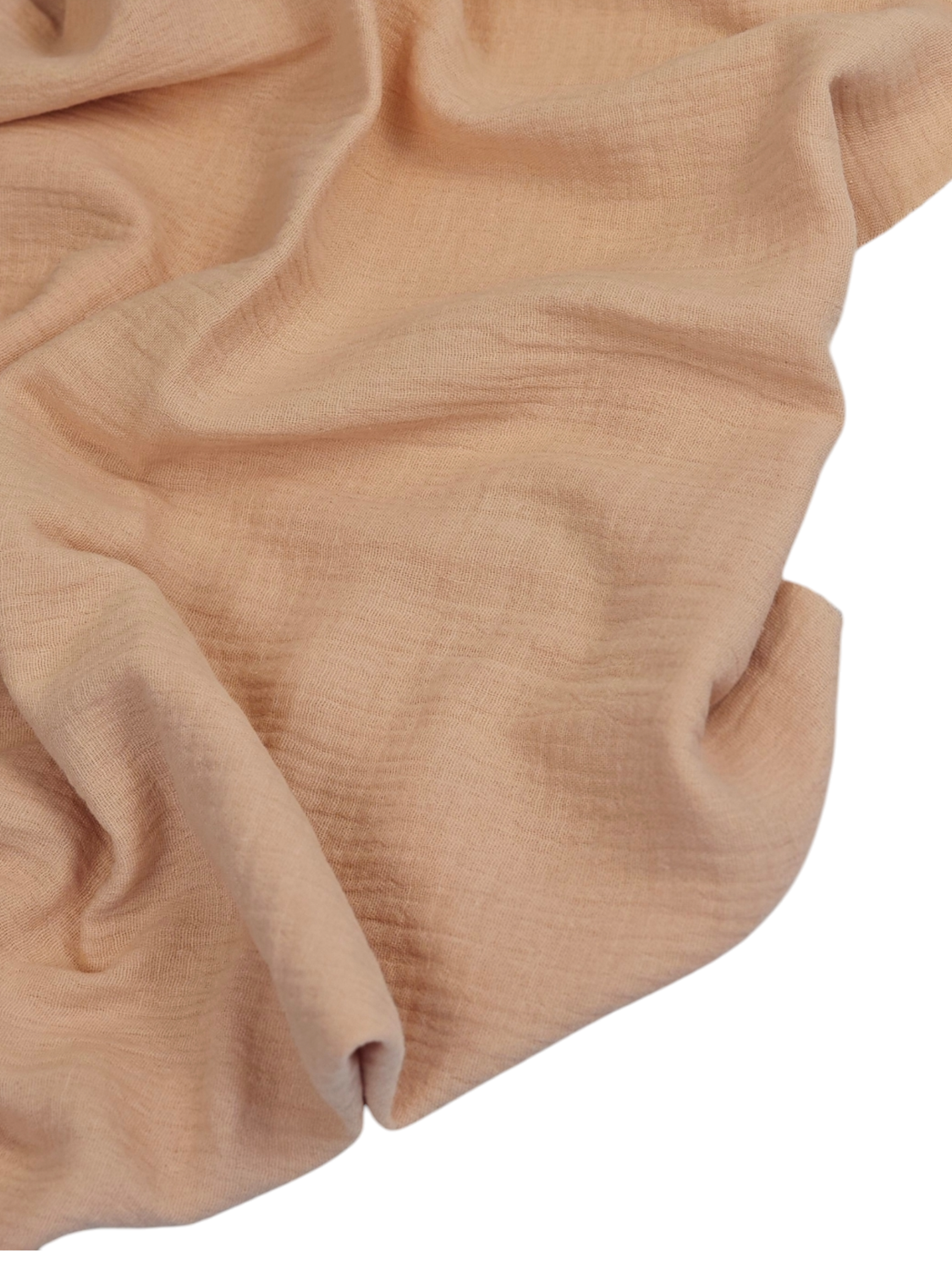 Double Gauze Muslin Dusty Peach