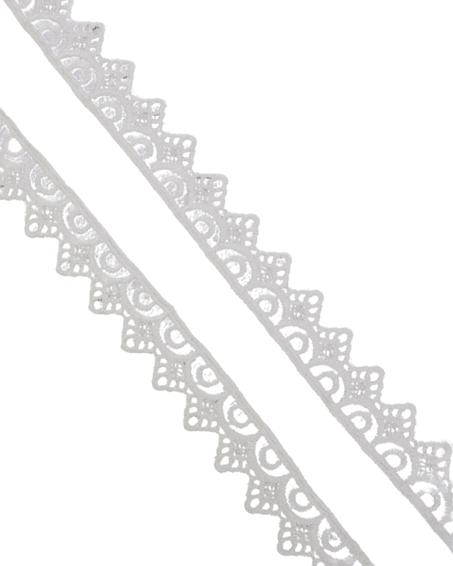 3/4&quot; White Venise Lace