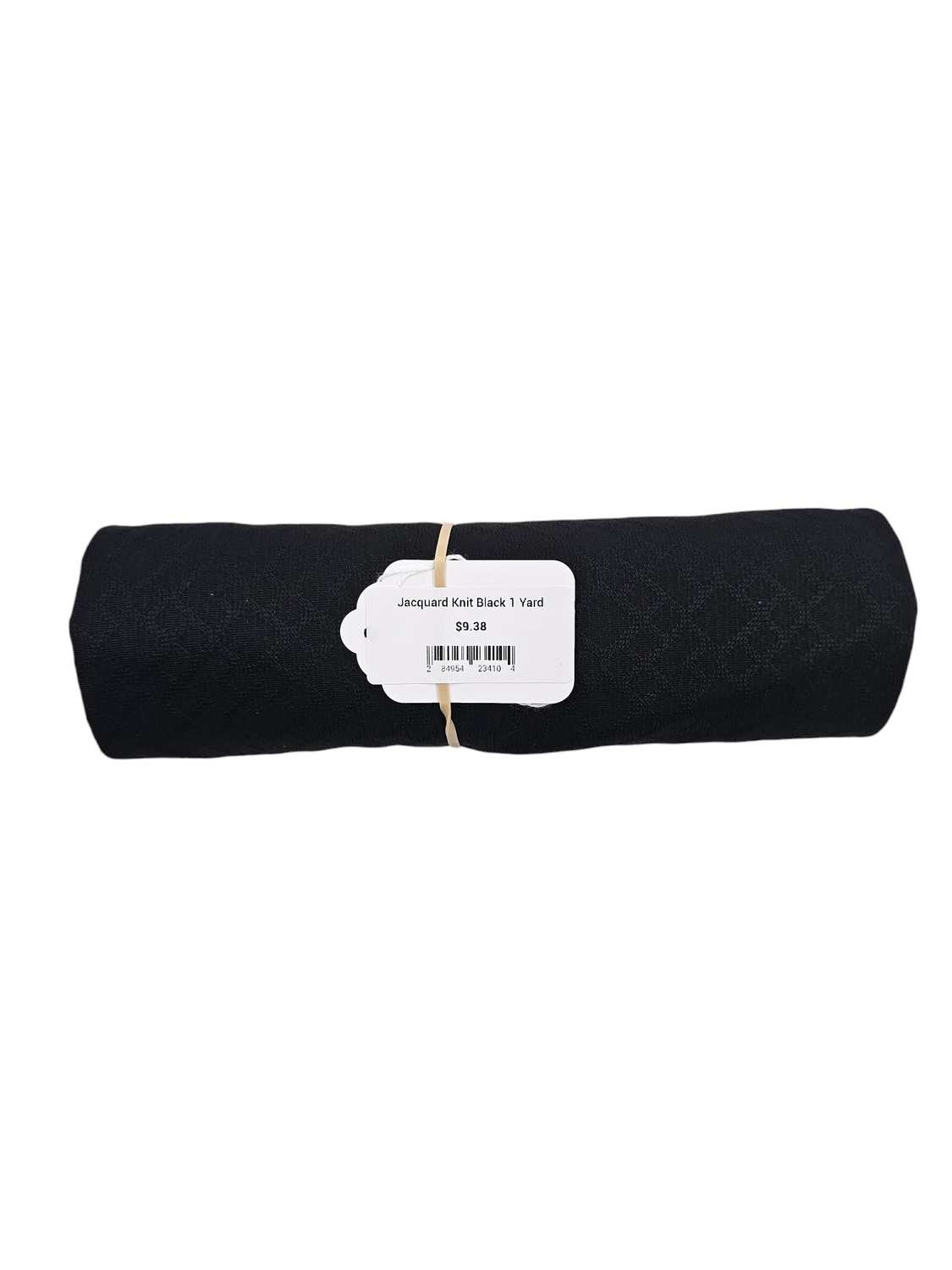 Jacquard Knit Black 1 Yard