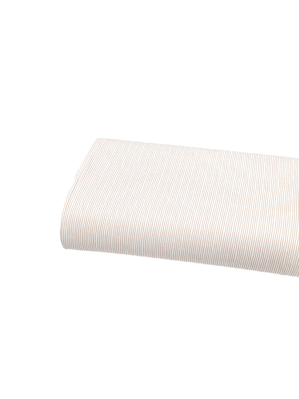 *Unique Design* Poly Slub Rustic Stripe