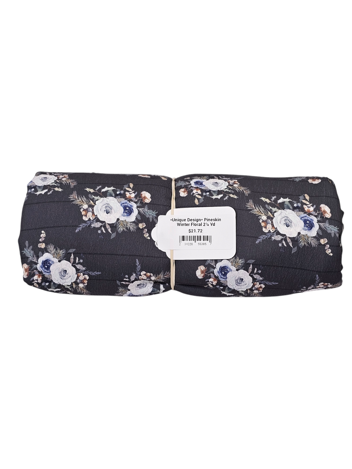 *Unique Design* Pineskin Winter Floral 2¼ Yd