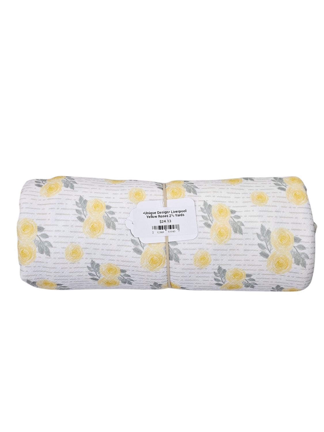 *Unique Design* Liverpool Yellow Roses 2½ Yards