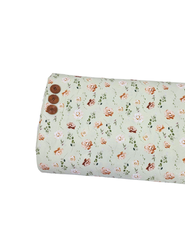 *Unique Design* Poly Swiss Diamond Graceful Garden Green