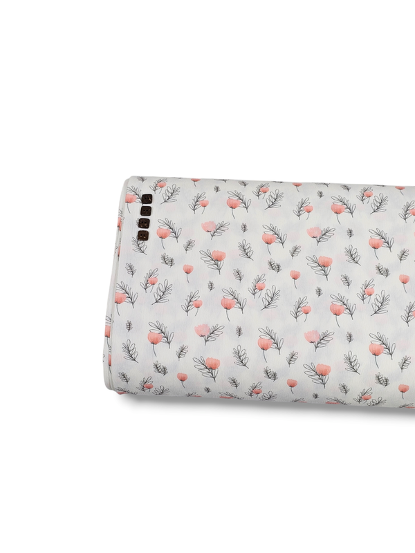 * Unique Design * Pineskin Sprigs &amp; Blooms Soft Pink