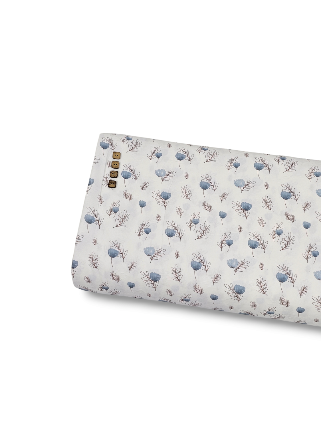 * Unique Design * Poly Swiss Diamond Sprigs &amp; Blooms Dusty Blue