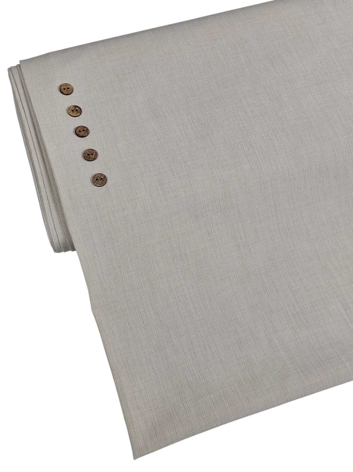 Solid Beige Polyester