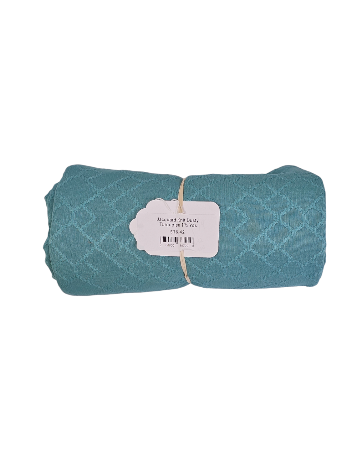 Jacquard Knit Dusty Turquoise 1¾ Yds