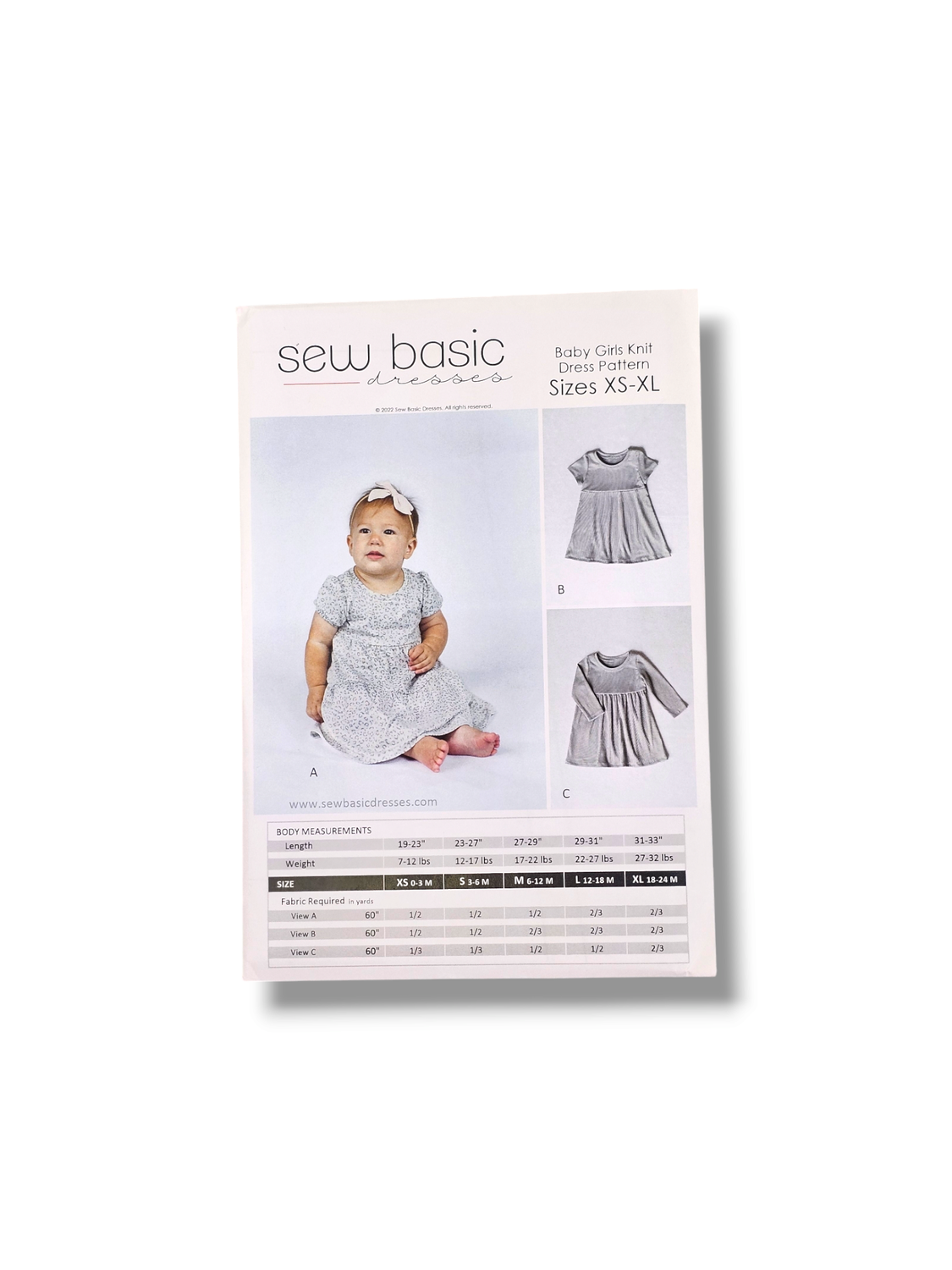 Baby Girls Knit Dress Pattern