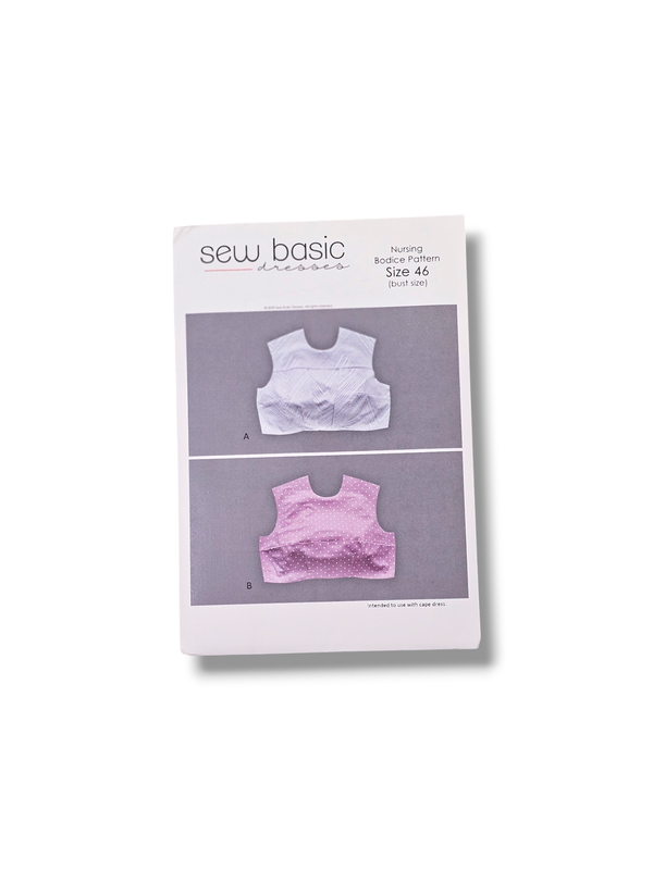 Nursing Bodice Pattern Size 46
