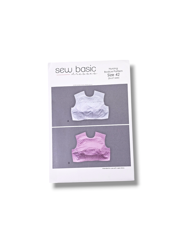 Nursing Bodice Pattern Size 42