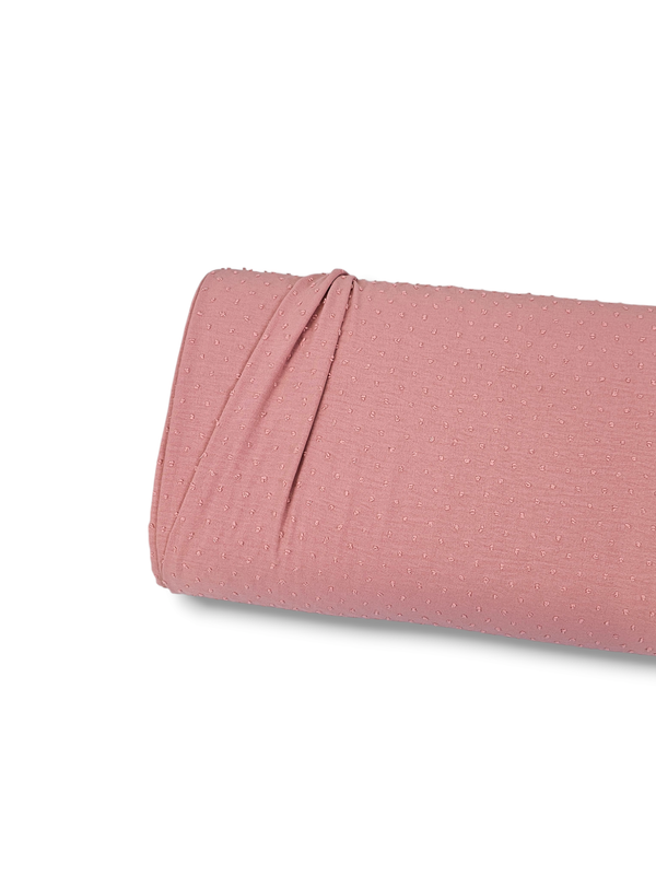 Micro Swiss Dot Rose