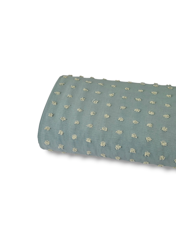 Penny Size Poly Swiss Dot Nevada Sky