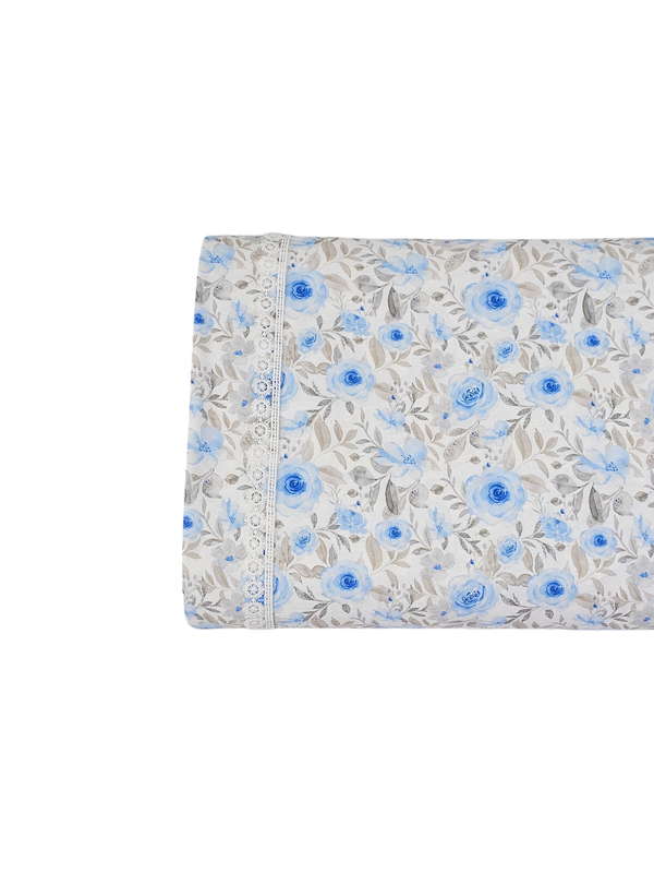 * Unique Design * Poly Swiss Diamond Watercolor Garden Sapphire