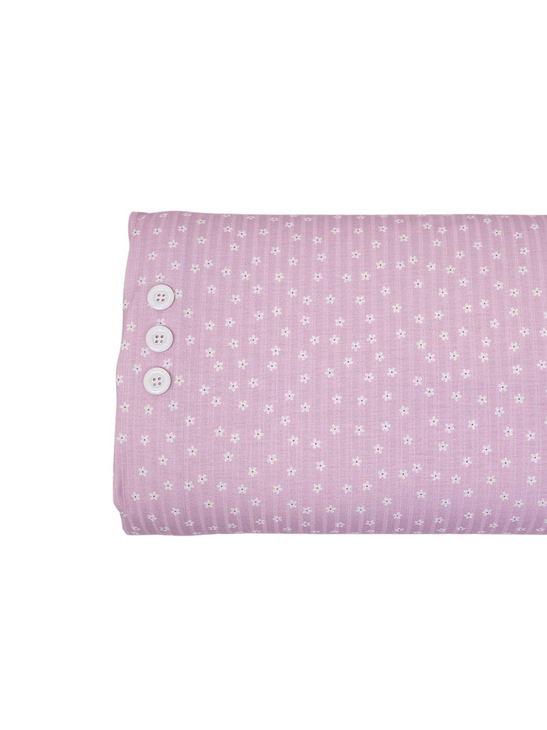 *Unique Design* Ribbed Knit Cotton Feel Petite Petals Lilac