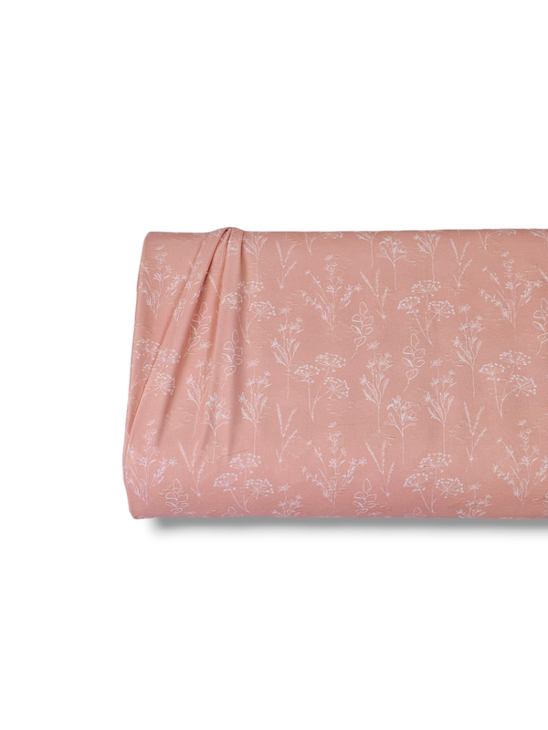 * Unique Design * Poly Swiss Diamond Wild Meadow Peach