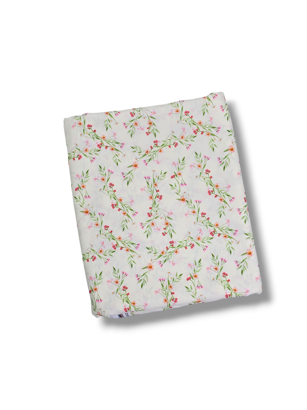 * Unique Design * Poly Swiss Diamond Sm Springtime Garden Cream